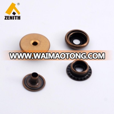 17MM Customized Metal Brass Ring Snap Button BM10204